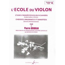 pierre doukan l'école du violon partition