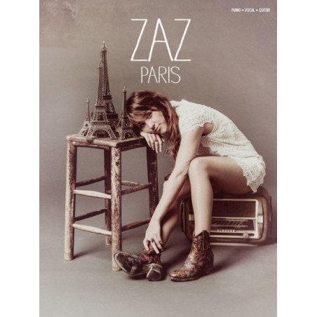 Partition ZAZ - Chansons à Paris - Le kiosque à musique Avignon