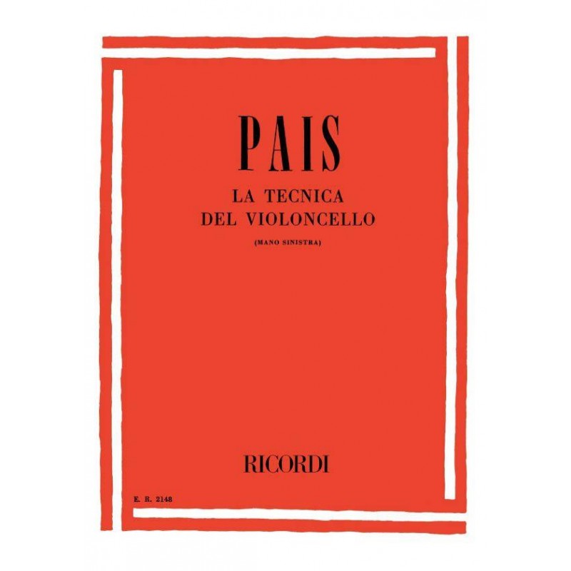 Aldo Païs la technica del violoncello