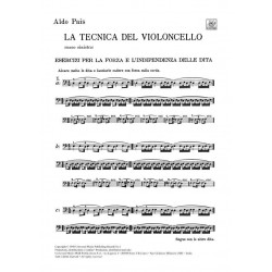 Aldo Païs la technica del violoncello