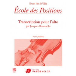 PARTITION BORSARELLO ECOLE DES POSITIONS VV201 LE KIOSQUE A MUSIQUE