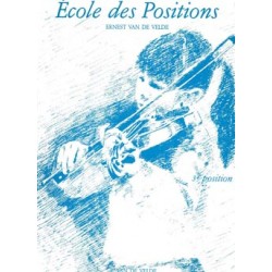 partition violon ecole des positions