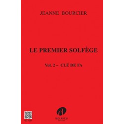 Jeanne Bourcier premier solfège partition