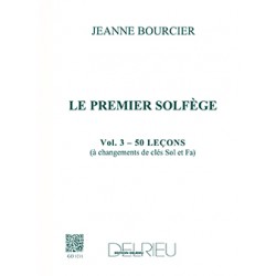 jeanne Bourcier premier solfège volume 3