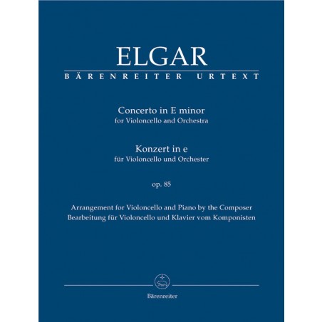 Elgar concerto violoncelle partition