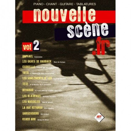 NOUVELLE SCENE.FR VOLUME 2 TABLATURES