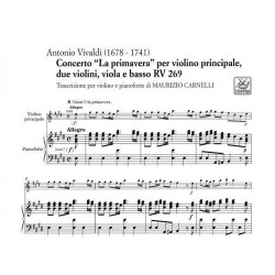 Vivaldi Le Printemps partition violon