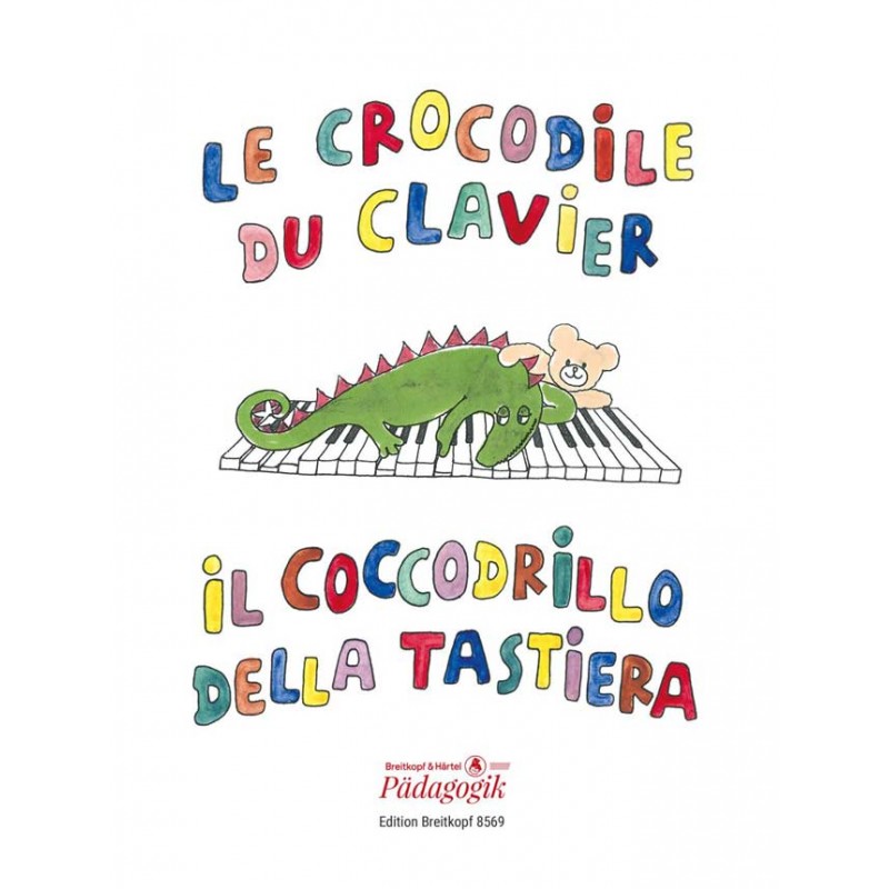 le crocodile du clavier partition piano