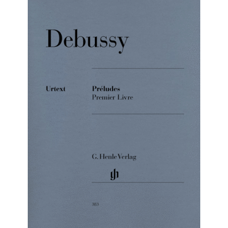 Partition Préludes de Debussy Premier Livre