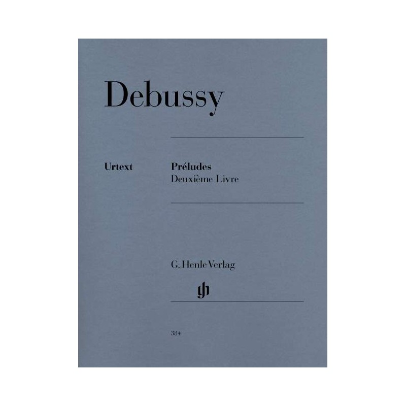 Debussy préludes partition imprimée