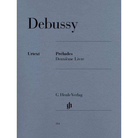 Debussy préludes partition imprimée