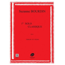 suzanne bourdin premier solo classique partition