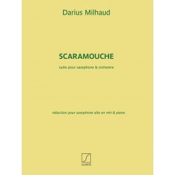 darius milhaud scaramouche partition saxo