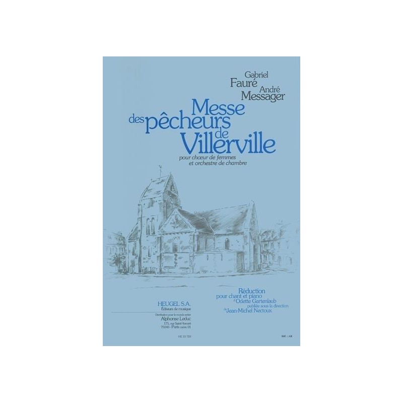 messe des pêcheurs de villerville partition