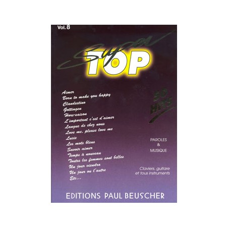 Partition Paul Beuscher SUPER TOP 50 HITS