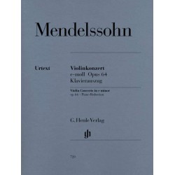 MENDELSSOHN CONCERTO VIOLON EDITION URTEXT HENLE HN720