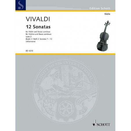 vivaldi partition sonates violons opus 2