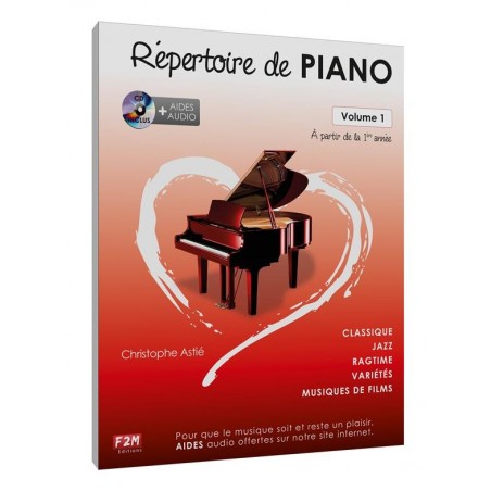 repertoire de piano volume 1 avignon