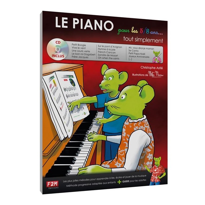 Le piano pour les 5-8 ans avignon