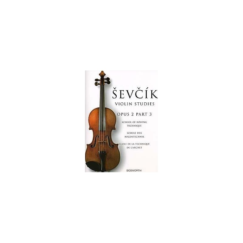 Sevcik Opus 2 part 3 partition violon Avignon