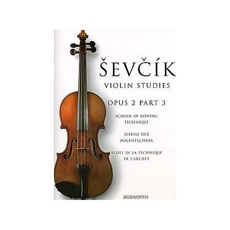 Sevcik Opus 2 part 3 partition violon Avignon