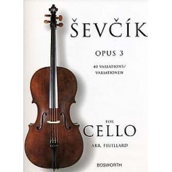 Sevcik opus 3 partition violoncelle