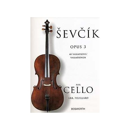 Sevcik opus 3 partition violoncelle