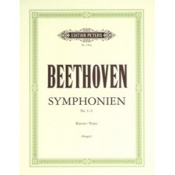 beethoven symphonies partition piano