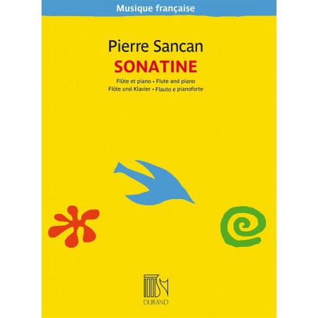 sancan sonatine flûte partition