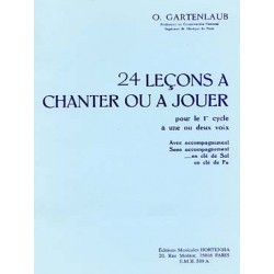 GARTENLAUG 24 LECONS A CHANTER HA9449