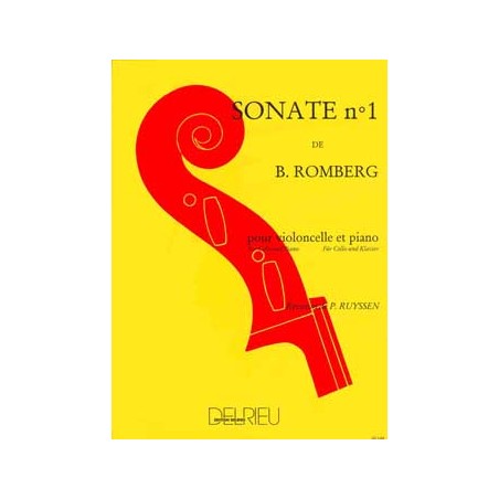 Romberg sonate opus 43 n°1 partition