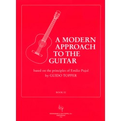 TOPPER MODERN APPROACH TO GUITAR BOOK 3 BRP779 BRP779