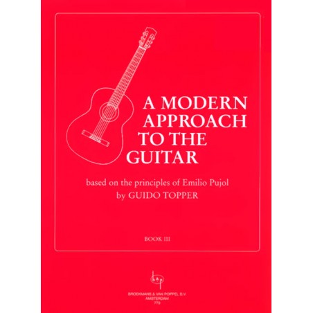 TOPPER MODERN APPROACH TO GUITAR BOOK 3 BRP779 BRP779