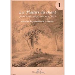 Les plaisirs du chant volume 1 partition