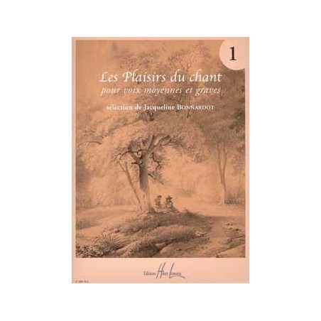 Les plaisirs du chant volume 1 partition