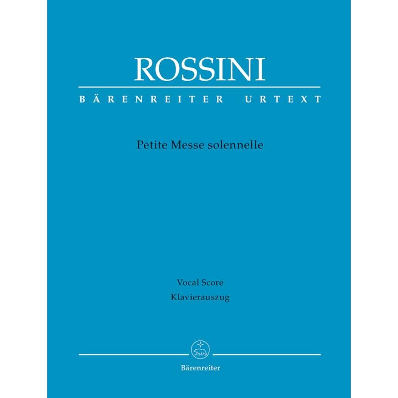 Rossini petite messe solennelle partition chant