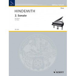 paul hindemith sonate piano n°2 partition