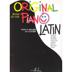 Original piano latin partition