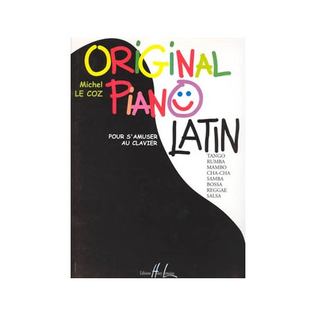 Original piano latin partition