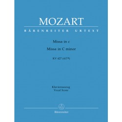 PARTITION MOZART MESSE EN UT BA4846A LE KIOSQUE A MUSIQUE AVIGNON