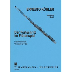 ernesto kohler etudes opus 33 n°1 partition