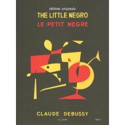 PARTITION PIANO LE PETIT NEGRE DEBUSSY AL18709 LE KIOSQUE A MUSIQUE