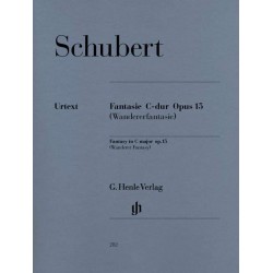 PARTITION PIANO SCHUBERT WANDERER FANTAISIE HN282 LE KIOSQUE A MUSIQUE