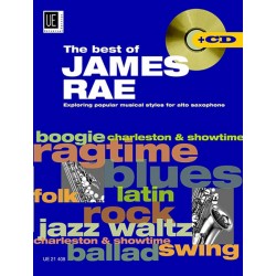 PARTITION BEST OF JAMES RAE EXPLORING POPULAR STYLES SAXOPHONE UE21408 LE KIOSQUE A MUSIQUE