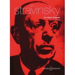 STRAVINSKY THE RAKE'S PROGRESS CHANT ET PIANO BH6600065 LE KIOSQUE A MUSIQUE