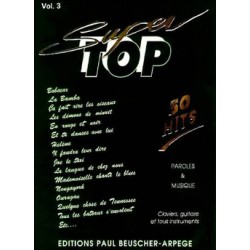 PARTITION SUPER TOP VOLUME 3 BEUSCHER LE KIOSQUE A MUSIQUE