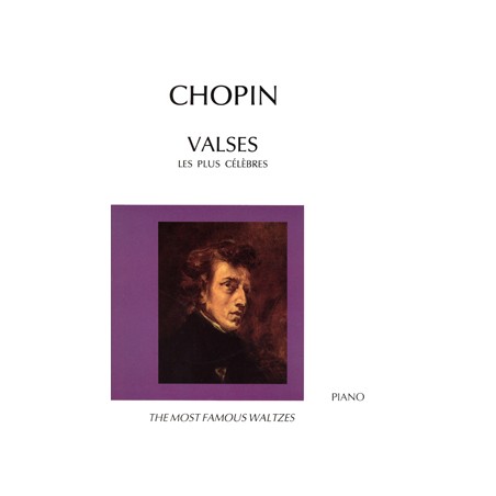 Partition piano Chopin Valses célèbres HC10 le kiosque à musique Avinon