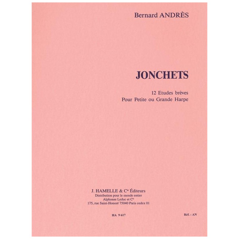 bernard andres jonchets partition