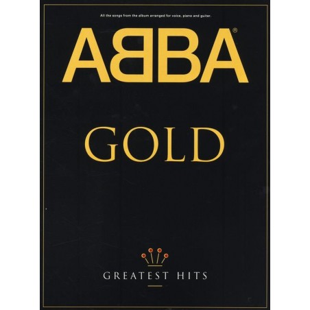 Partition ABBA GOLD chant piano guitare - Kiosque musique Avignon