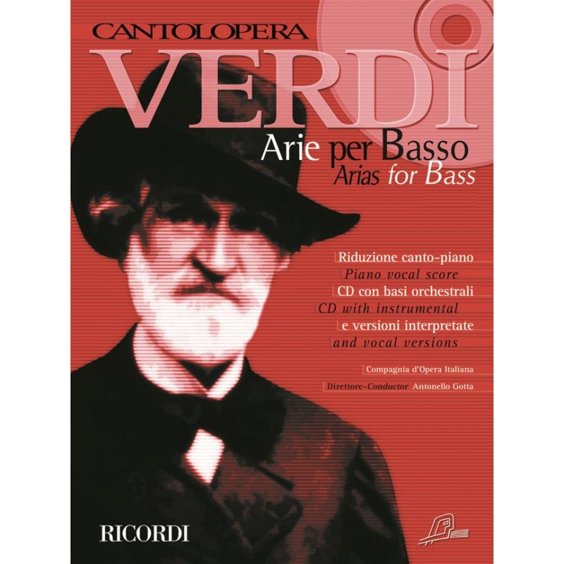 Verdi arie per basso partition cantolopera